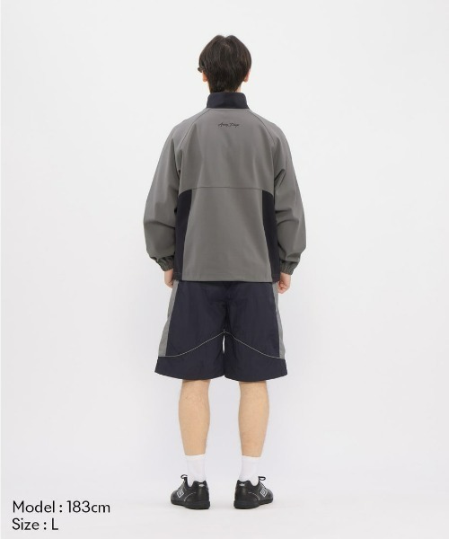 umbro（アンブロ） ジャージ オーバーサイズハーフジップトップ