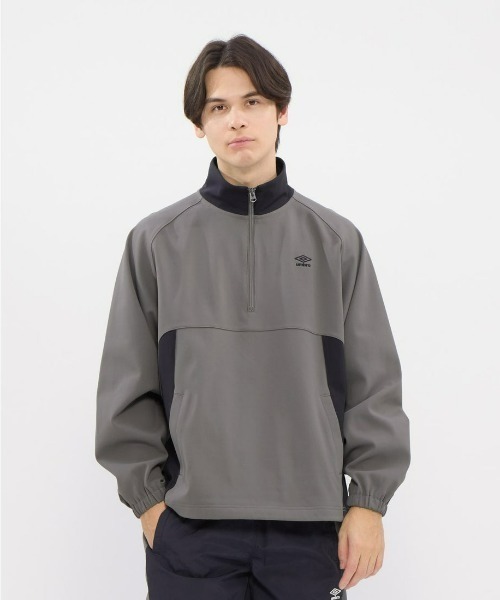 umbro（アンブロ） ジャージ オーバーサイズハーフジップトップ