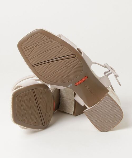 「ROCKPORT」 ヒールサンダル 23.0cm オフホワイト レディース_画像3