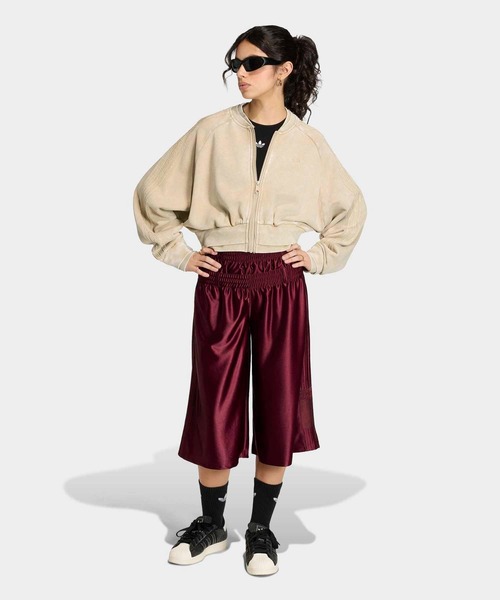 アディダスオリジナルス ダニエルカタリ クロップド トラックトップ ジャージ adidas（アディダス） ジャージ SST ダブルレイヤード クロップド丈