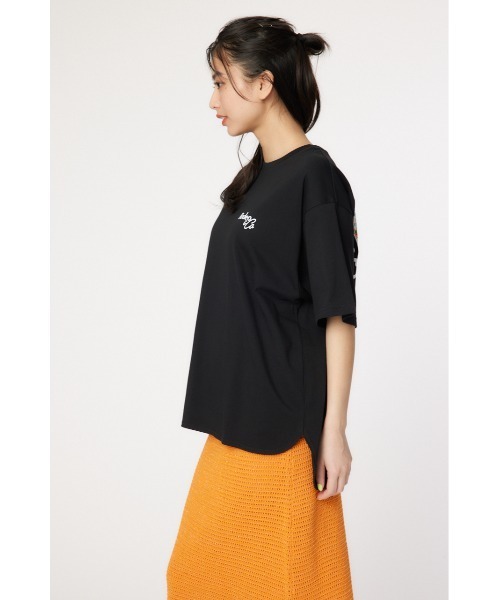 「RODEO CROWNS WIDE BOWL」 半袖Tシャツ FREE ブラック レディース_画像3