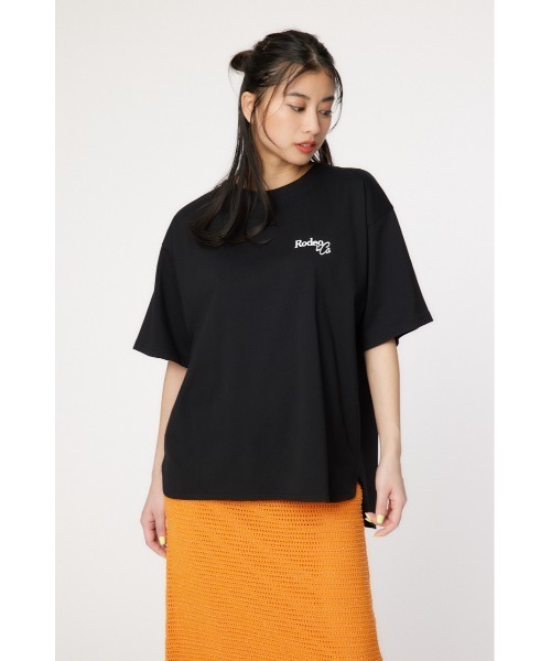 「RODEO CROWNS WIDE BOWL」 半袖Tシャツ FREE ブラック レディース_画像5