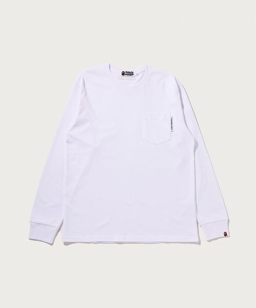 A BATHING APE（アベイシングエイプ） tシャツ LINE CAMO FLAG LABEL