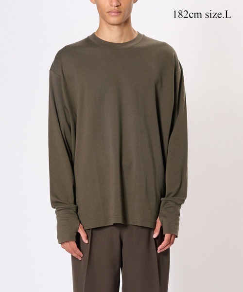 BIOTOP（ビオトープ） tシャツ 「Hanes for BIOTOP」NEW Comfort Crew