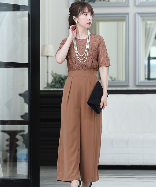 国産高評価 オールインワンパーティードレス結婚式 ワイドパンツレースドッキングセレモニーフォーマルロング丈 通販 Paypayモール Zozotown Paypayモール店 通販超激安 Vanderschooten Com