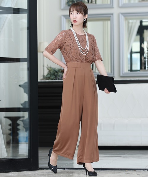 国産高評価 オールインワンパーティードレス結婚式 ワイドパンツレースドッキングセレモニーフォーマルロング丈 通販 Paypayモール Zozotown Paypayモール店 通販超激安 Vanderschooten Com