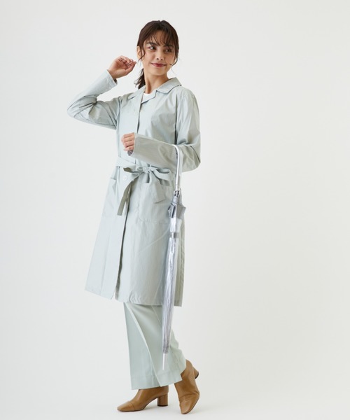 MOONBAT レインコート カッパ LIGNAGGIO ”ヘリンボーン チェスター