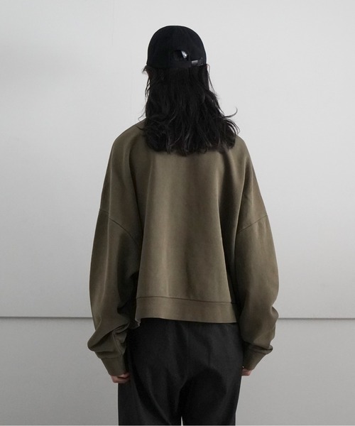 スウェット・トレーナー ENTIRE STUDIOS Chalk Cotton Sweatshirt entire studios トレーナー スウェット ENTIRE STUDIOS BOX CREW