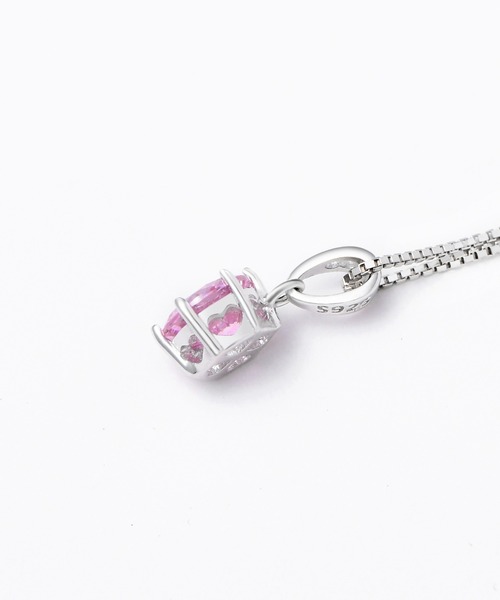 gulamu jewelry ネックレス 大粒0.8カラット 一粒 シルバー925