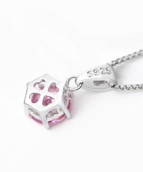 gulamu jewelry ネックレス 大粒0.8カラット 一粒 シルバー925