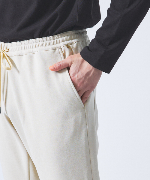 ABAHOUSE（アバハウス） パンツ 「セットアップ対応」機能素材 ハイ