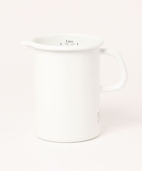 キッチン LABOUR AND WAIT | ENAMEL MEASURING JUG WHITE