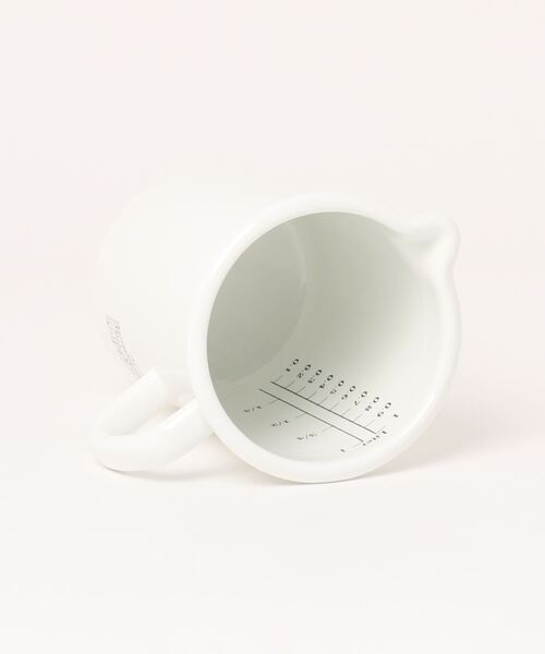 キッチン LABOUR AND WAIT | ENAMEL MEASURING JUG WHITEの画像