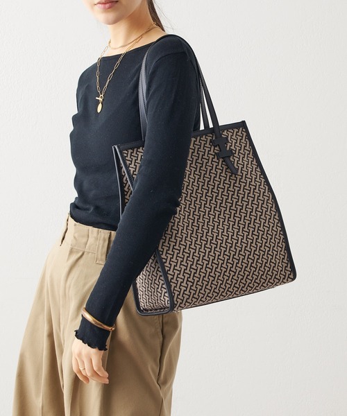 IACUCCI モノグランマ S JACQUARD/RUGA IACUCCI トートバッグ モノグランマ M JACQUARD/RUGA レディース
