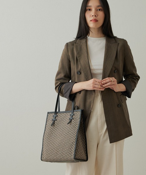 IACUCCI トートバッグ モノグランマ M JACQUARD/RUGA レディース