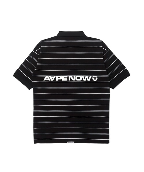 A BATHING APE エイプ ピンクボーダー ポロシャツ Mサイズ A BATHING APE エイプ ピンクボーダー ポロシャツ Mサイズ - メルカリ