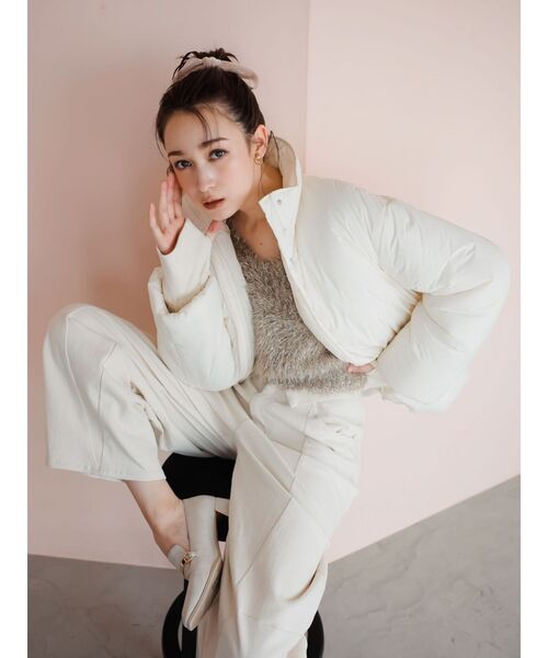 ウエストマークレディ中綿コート　ダズリン　dazzlin ダウンコート dazzlin（ダズリン）｜ダウンジャケット/コート一覧 - WEAR