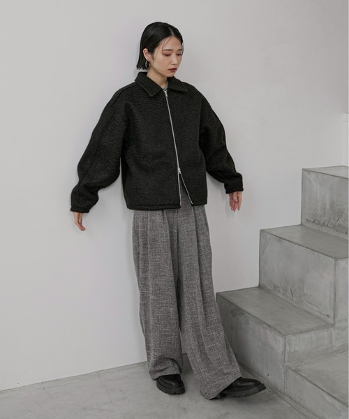 feepur（フェピュール） ブルゾン アウター ブークレダブルジップ