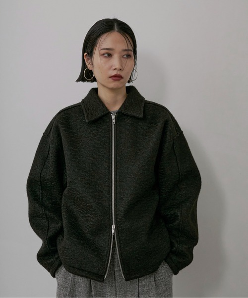 feepur（フェピュール） ブルゾン アウター ブークレダブルジップ