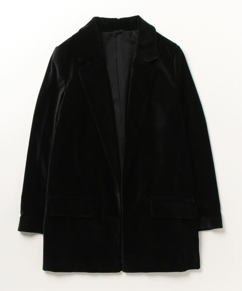 美品 BALLY ベルベット テーラードジャケット 黒 38 M相当 美品 BALLY ベルベット テーラードジャケット 黒 38 M相当