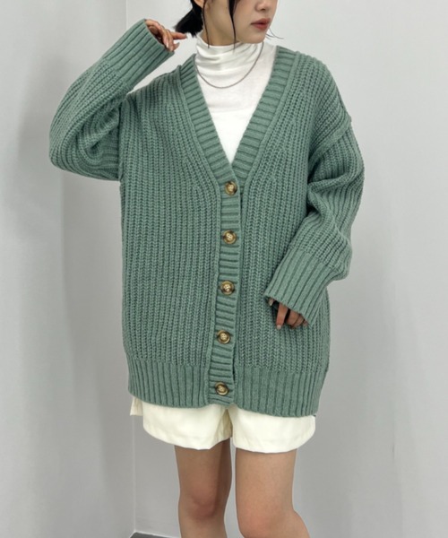 ISOOK カーディガン I-SOOK カーディガン 「ISOOK / アイスー」オーバーサイズニット