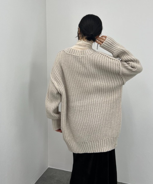 ISOOK カーディガン I-SOOK カーディガン 「ISOOK / アイスー」シアーダンボール2way