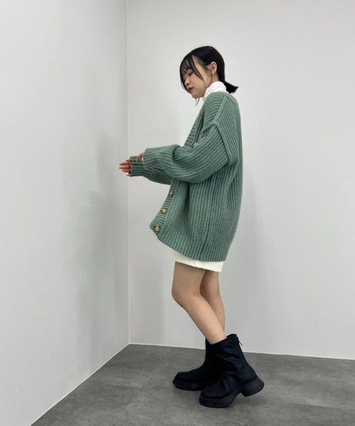I-SOOK（アイスー） カーディガン 「ISOOK / アイスー」オーバーサイズ