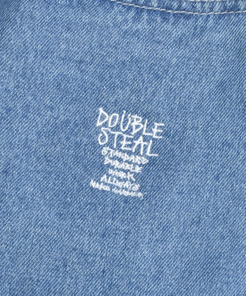 DOUBLE STEAL（ダブルスティール） ワイドパンツ ジーンズ タギング 