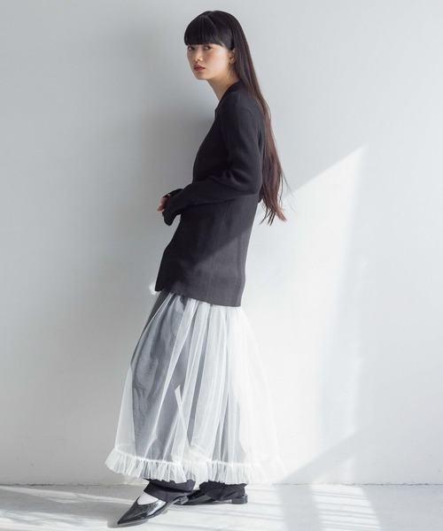 ニット セーター ZIPニットチュニック 991339 レディース