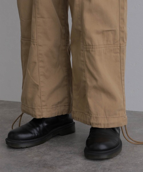 ElegChic カーゴパンツ 裾絞りカーゴパンツ レディース