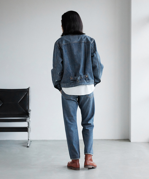 楽天市場】DENIM TEARSVintage Indigo Mono Wreath JeanLEVI'S