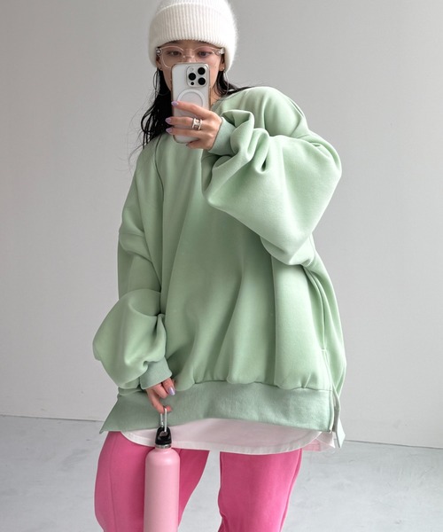 Shuスウェット2点 wee9s（ウィークス） トレーナー スウェット OSUMITSUKI sweat / オス