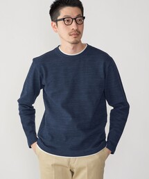 tシャツ SHIPS: フェイクレイヤード ピケ クルーネック 長袖 カットソー メンズ｜ZOZOTOWN Yahoo!店