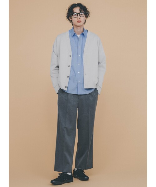 THE SHOP TK パンツ 「セットアップ可」TRストレッチワイド