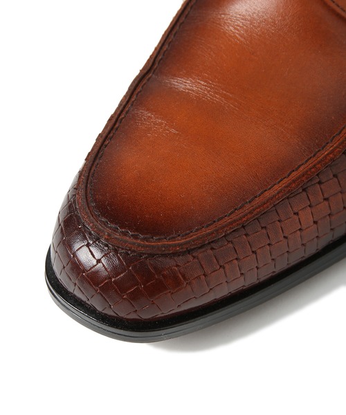 CROWDED CLOSET（クラウデッドクローゼット） ローファー レザーコンビ