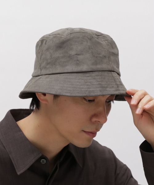 エコスエード バケットハット 完売品 定価¥11,000 エコスエード