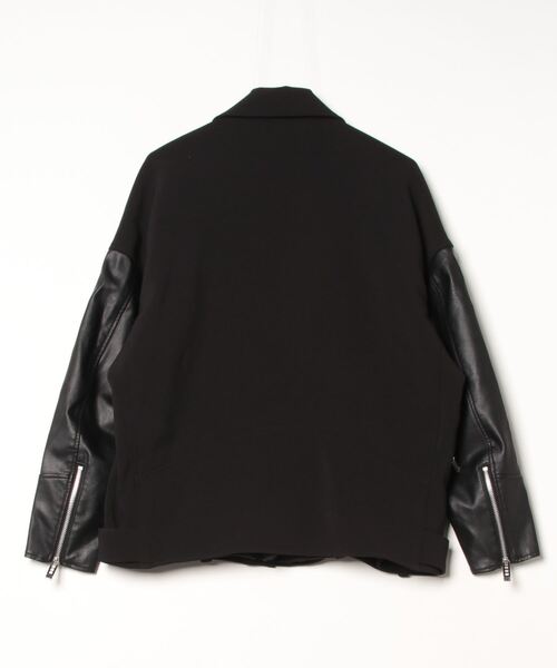 UN3D.」 ライダースジャケット 36 ブラック レディース : 83284814  