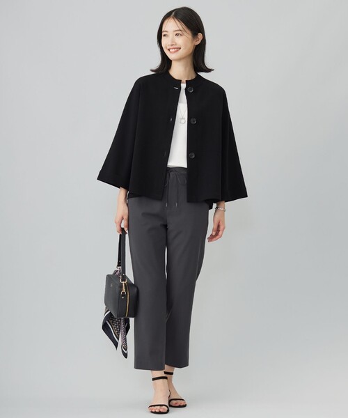 ジャケット ノーカラージャケット 「洗える」VIGODA MILANO