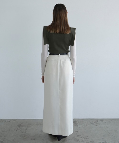 CLANE（クラネ） スカート FRONT SLIT TUCK SKIRT : ZOZOTOWN Yahoo!店