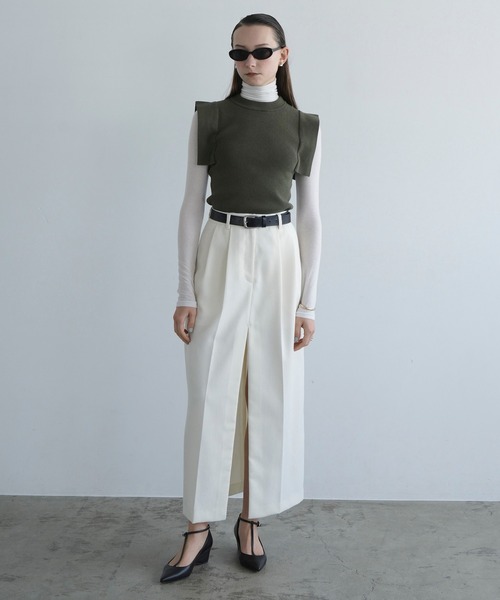 CLANE(クラネ) スカート FRONT SLIT TUCK SKIRT : ZOZOTOWN Yahoo!店 CLANE(クラネ) スカート FRONT SLIT TUCK SKIRT : ZOZOTOWN Yahoo!店
