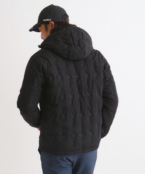 adabat（アダバット） ブルゾン アウター 「撥水加工」ミドル丈 フード