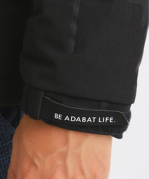 adabat（アダバット） ブルゾン アウター 「撥水加工」ミドル丈 フード