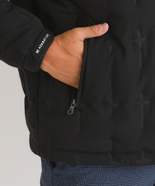 adabat（アダバット） ブルゾン アウター 「撥水加工」ミドル丈 フード