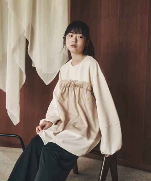 チュール　チュニック moi tytto（モイテュット） ダンボールチュールチュニック レディース