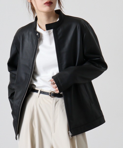 FUNALIVE（ファンアライブ） 革ジャン ライダース Sheep leather