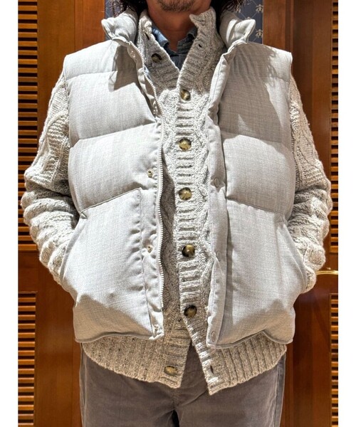 BROOKS BROTHERS（ブルックスブラザーズ） ダウンベスト ベスト ウール