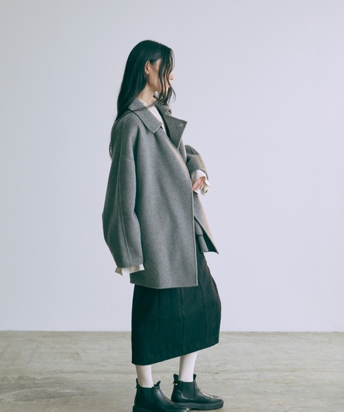 アウター Wool Shaggy Midi Coat レディース Riさん専用 en