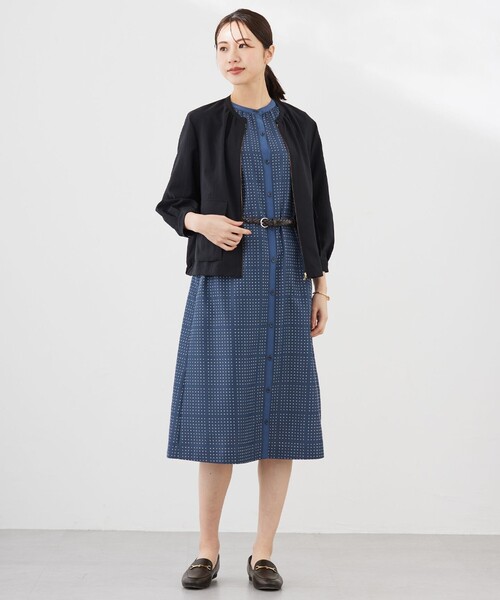 年始SALE！J.PRESS 長袖ロングワンピース　T15 J.PRESS 長袖ロングワンピースT15