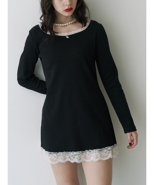 jouetie（ジュエティ） ワンピース 「ZOZOTOWN限定」ローズモチーフ