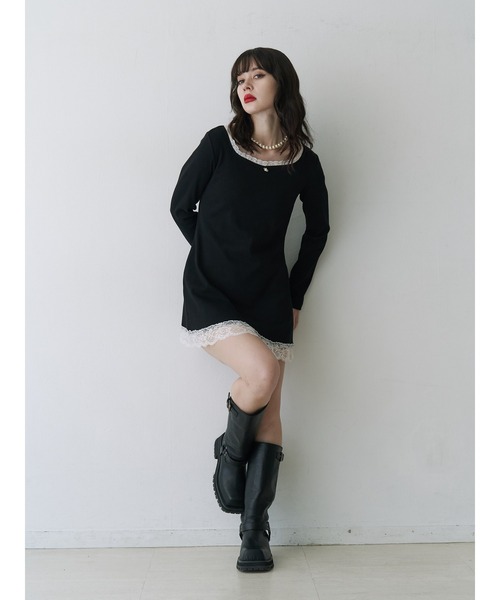 jouetie（ジュエティ） ワンピース 「ZOZOTOWN限定」ローズモチーフ